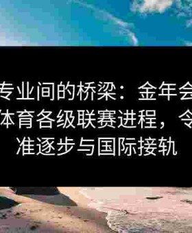 大众与专业间的桥梁：金年会体育点评给点体育各级联赛进程，令竞技水准逐步与国际接轨