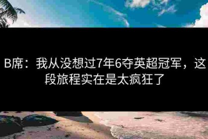 B席：我从没想过7年6夺英超冠军，这段旅程实在是太疯狂了